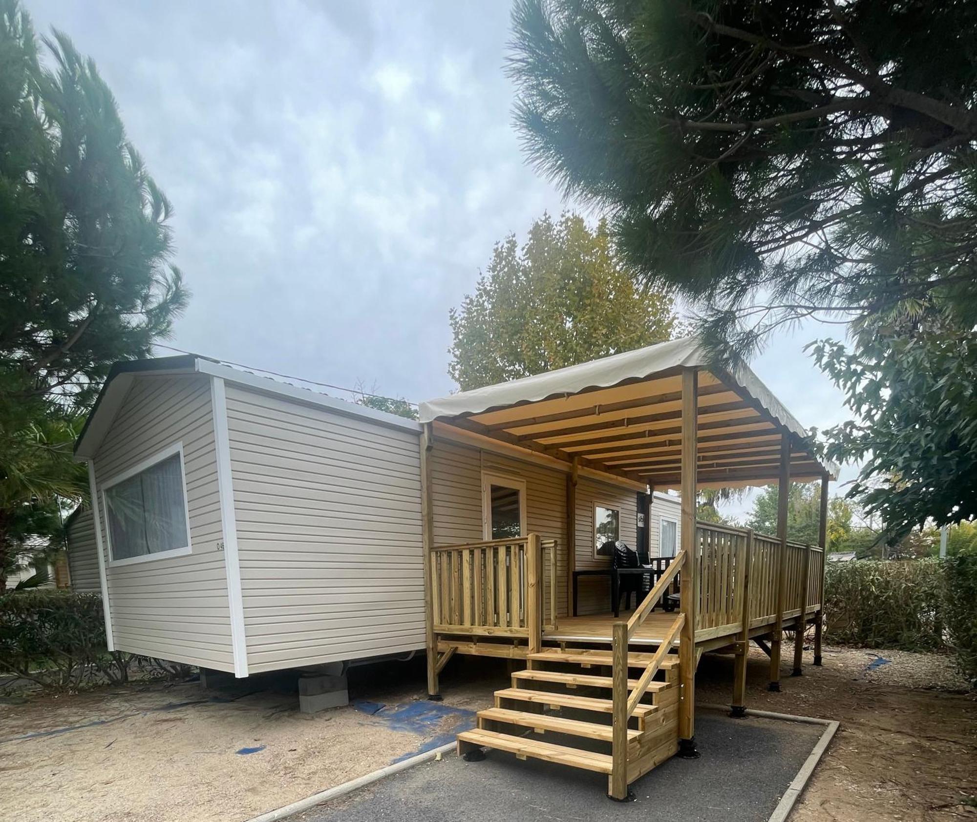 Mobil Home Palmiers 1 발라 플라주 외부 사진